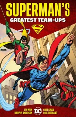 DC COMICS SUPERMANS GREATEST TEAM-UPS HC