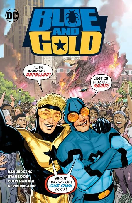 DC COMICS BLUE & GOLD TP 3 DC COMICS BLUE & GOLD TP