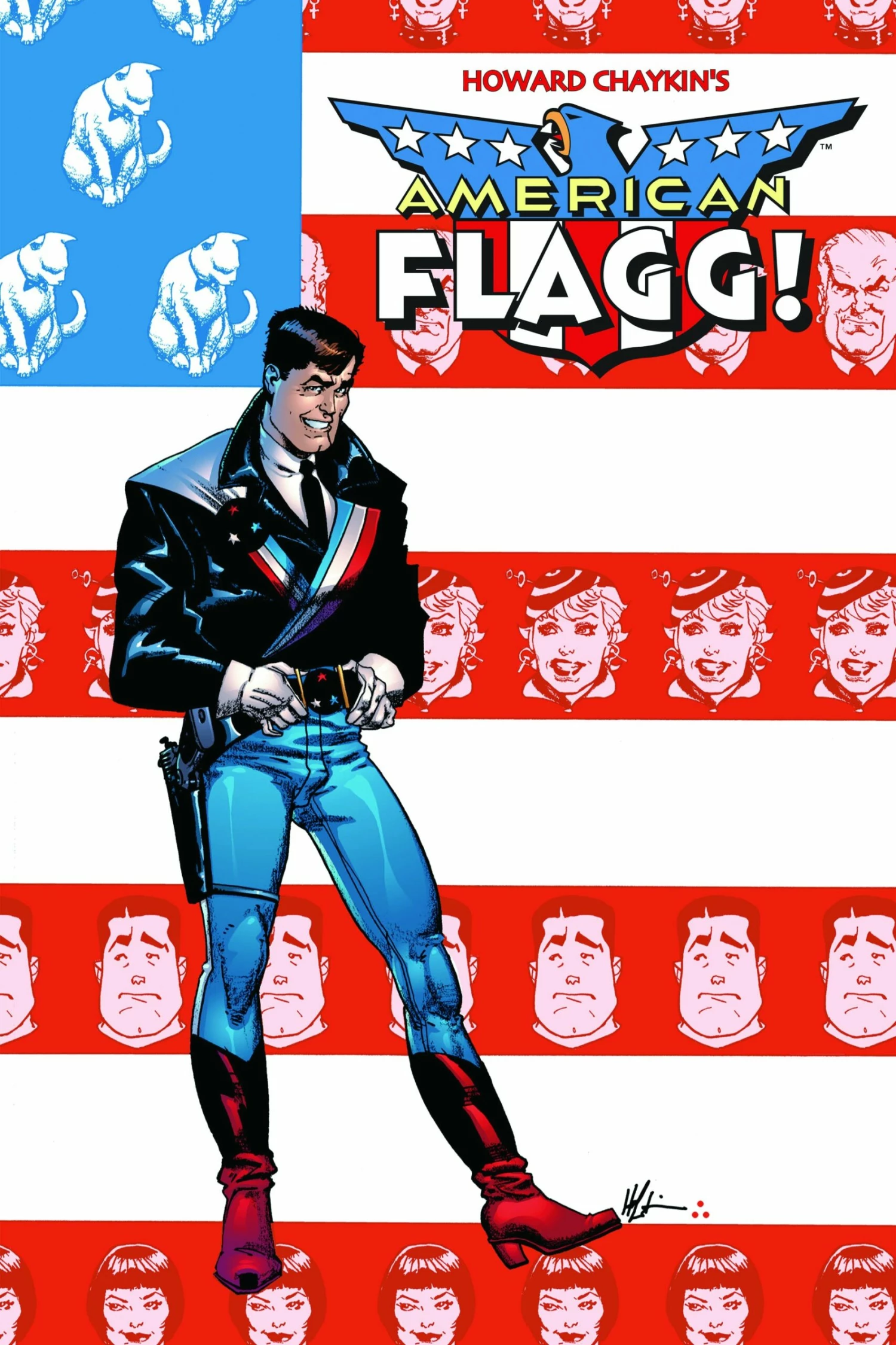 AMERICAN FLAGG DEFINITIVE COLL TP VOL 01 3 AMERICAN FLAGG DEFINITIVE COLL TP VOL 01