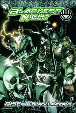DC COMICS BLACKEST NIGHT RISE OF THE BLACK LANTERNS TP
