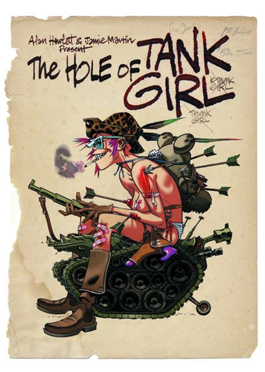 HOLE OF TANK GIRL SLIPCASED HC COLL ED (MR) (C: 0-1-1) 3 HOLE OF TANK GIRL SLIPCASED HC COLL ED (MR) (C: 0-1-1)