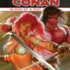 Dynamite RED SONJA CONAN BLOOD OF A GOD HC (C: 0-1-2)