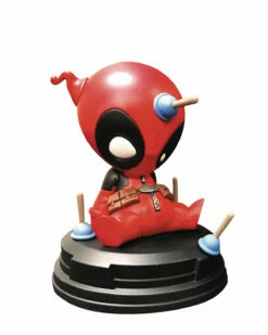 MARVEL ANIMATED STYLE DEADPOOL STATUE (C: 0-1-2)