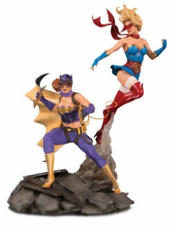 DC COMICS DC BOMBSHELLS BATGIRL & SUPERGIRL CELEBRATION STATUE