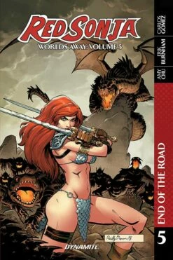 Dynamite RED SONJA WORLDS AWAY TP VOL 05 END OF ROAD