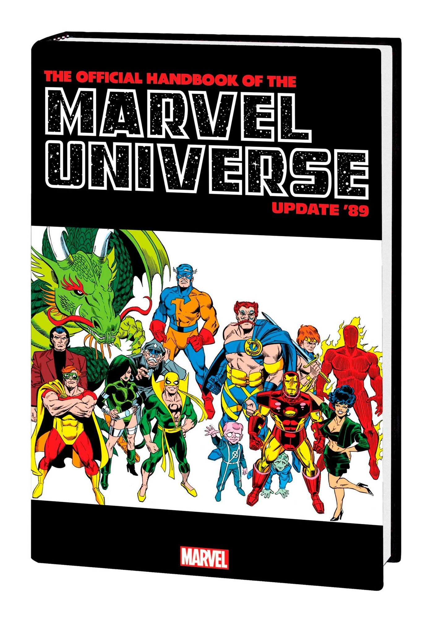 OFFICIAL HANDBOOK MARVEL 89 OMNIBUS HC DM VAR 3 OFFICIAL HANDBOOK MARVEL 89 OMNIBUS HC DM VAR
