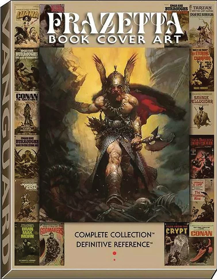 Vanguard FRAZETTA BOOK COVER ART HC 3 Vanguard FRAZETTA BOOK COVER ART HC