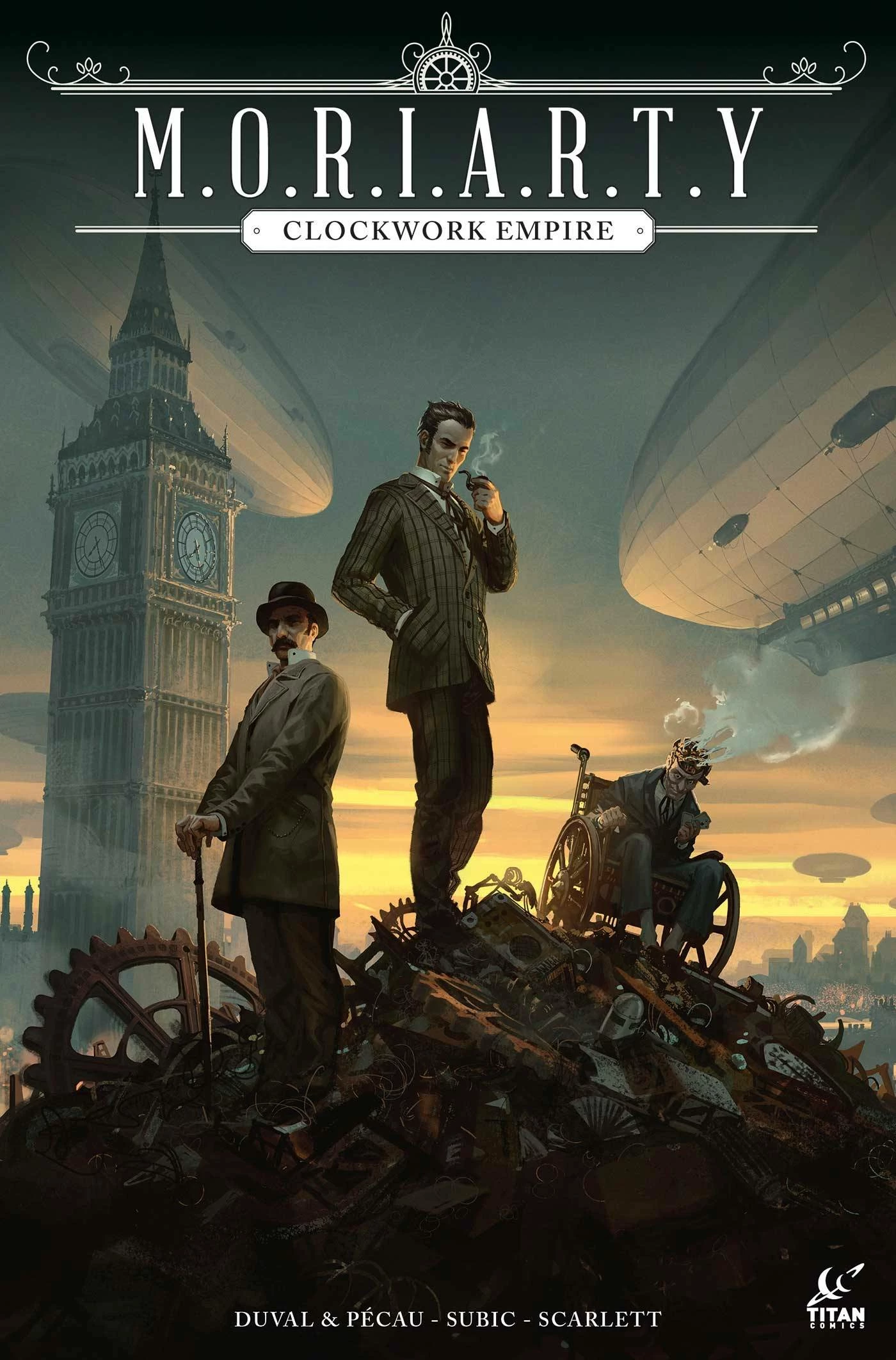 TITAN MORIARTY CLOCKWORK EMPIRE TP (MR) 3 TITAN MORIARTY CLOCKWORK EMPIRE TP (MR)